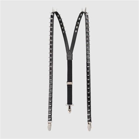 replica gucci suspenders|gucci black studded suspenders.